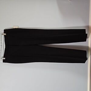 Kasper Kate Classic Fit Lined Dress Casual Black Pants Trousers Size 4P #W-872